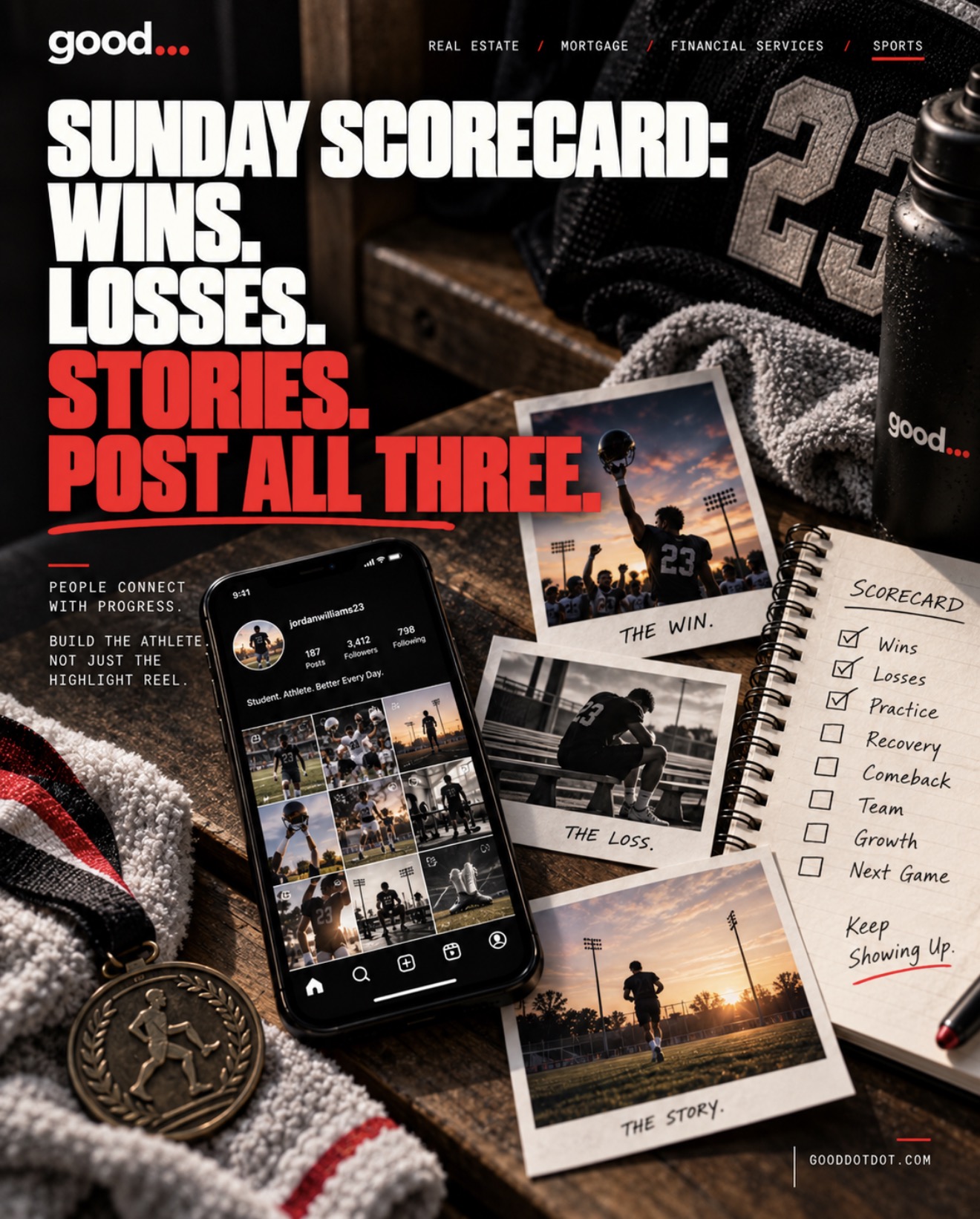 Sunday Scorecard: Wins. Losses. Stories. Post All Three.