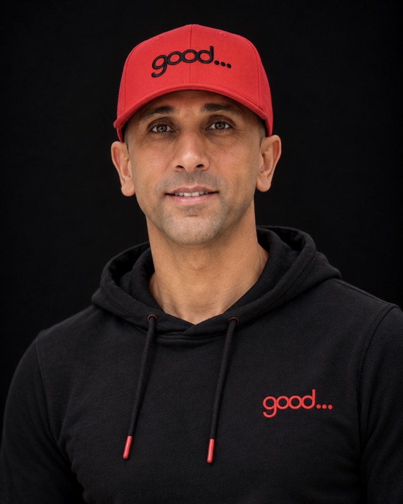 Krish, Founder of Good Dot Dot
